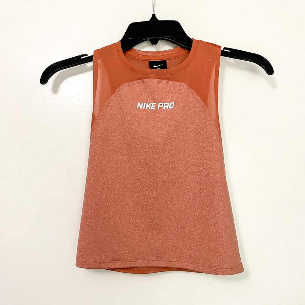 Nike Coral Mesh Athletic Tank Top